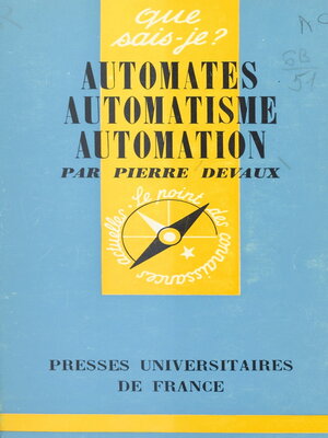 cover image of Automates, automatisme, automation